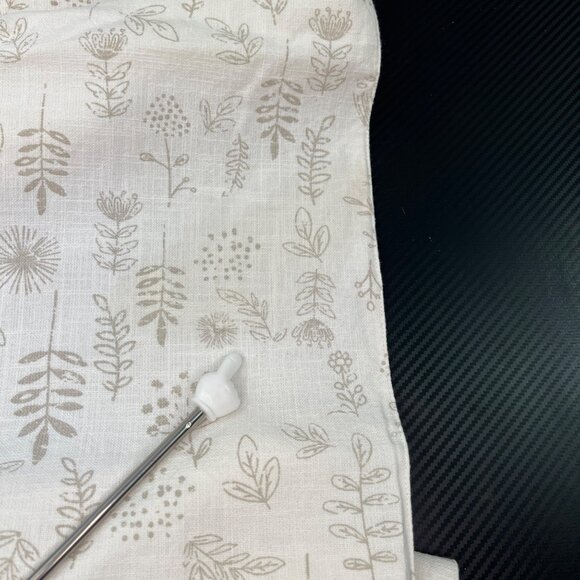 Pier 1 Imports Floral Embellished Easter Bunny Rabbit Table Runner 70"x12” - Picture 7 of 11